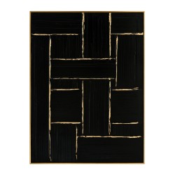 ΠΙΝΑΚΑΣ TOIXOY STELLON HM4550 ΚΟΡΝΙΖΑ ΜΠΕΖ-ΚΑΜΒΑΣ ΜΑΥΡΟΣ-ΧΕΙΡΟΠΟΙΗΤΟΣ 62x4,5x82Υεκ.