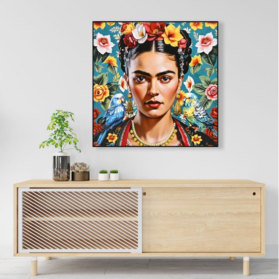 ΠΙΝΑΚΑΣ TOIXOY PARROTS HM4567 ΜΕ ΚΟΡΝΙΖΑ ΜΑΥΡΗ-ΚΑΜΒΑΣ ΕΚΤΥΠΩΣΗ 82x4,5x82Υεκ. ΠΙΝΑΚΑΣ TOIXOY PARROTS HM4567 ΜΕ ΚΟΡΝΙΖΑ ΜΑΥΡΗ-ΚΑΜΒΑΣ ΕΚΤΥΠΩΣΗ 82x4,5x82Υεκ.