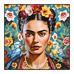 ΠΙΝΑΚΑΣ TOIXOY PARROTS HM4567 ΜΕ ΚΟΡΝΙΖΑ ΜΑΥΡΗ-ΚΑΜΒΑΣ ΕΚΤΥΠΩΣΗ 82x4,5x82Υεκ. ΠΙΝΑΚΑΣ TOIXOY PARROTS HM4567 ΜΕ ΚΟΡΝΙΖΑ ΜΑΥΡΗ-ΚΑΜΒΑΣ ΕΚΤΥΠΩΣΗ 82x4,5x82Υεκ.