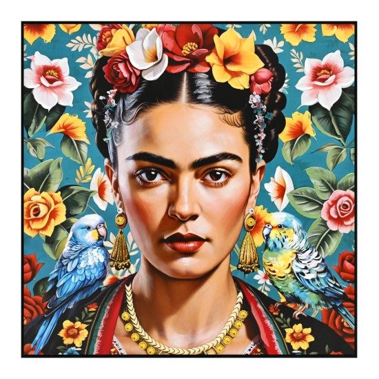 ΠΙΝΑΚΑΣ TOIXOY PARROTS HM4567 ΜΕ ΚΟΡΝΙΖΑ ΜΑΥΡΗ-ΚΑΜΒΑΣ ΕΚΤΥΠΩΣΗ 82x4,5x82Υεκ. ΠΙΝΑΚΑΣ TOIXOY PARROTS HM4567 ΜΕ ΚΟΡΝΙΖΑ ΜΑΥΡΗ-ΚΑΜΒΑΣ ΕΚΤΥΠΩΣΗ 82x4,5x82Υεκ.