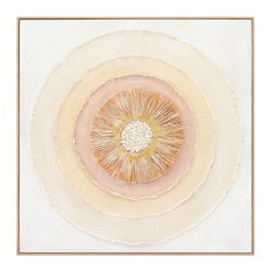 ΠΙΝΑΚΑΣ TOIXOY HM4577 ΜΕ ΚΟΡΝΙΖΑ ΜΠΕΖ-ΚΑΜΒΑΣ ΚΥΚΛΟΙ 82x4,5x82Υεκ.