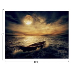 ΠΙΝΑΚΑΣ TOIXOY ΣΕΙΡΑ GOBI HM4785 ΕΚΤΥΠΩΜΕΝΟΣ ΚΑΜΒΑΣ 100x3(πάχος)x70Υεκ.