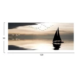 ΠΙΝΑΚΑΣ TOIXOY ΣΕΙΡΑ GOBI HM4789 ΕΚΤΥΠΩΜΕΝΟΣ ΚΑΜΒΑΣ 120x3(πάχος)x50Υεκ.