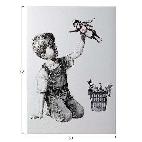 ΠΙΝΑΚΑΣ TOIXOY ΣΕΙΡΑ GOBI HM4823 ΕΚΤΥΠΩΜΕΝΟΣ ΚΑΜΒΑΣ 50x3(πάχος)x70Yεκ.