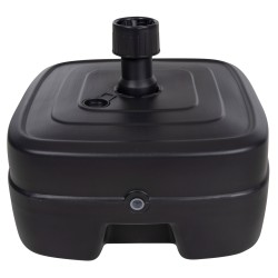 ΠΛΑΣΤΙΚΗ ΒΑΣΗ ΟΜΠΡΕΛΑΣ ΜΕ ΡΟΔΑ SOLBAS HM6113.02 ΑΝΘΡΑΚΙ- ΚΟΝΤΑΡΙ 33/50mm 46,5x23,5Υ