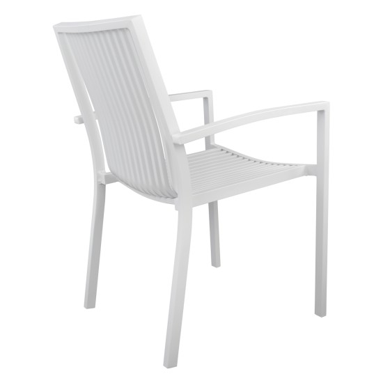 ΠΟΛΥΘΡΟΝΑ ΑΛΟΥΜΙΝΙΟΥ BRONCA HM5130.01 ΛΕΥΚΗ 54,2x59x83,5Υεκ.