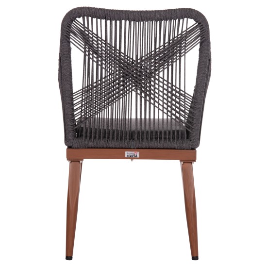 ΠΟΛΥΘΡΟΝΑ ΑΛΟΥΜΙΝΙΟΥ MYRTIA HM5549.11 ΜΕ ΣΧΟΙΝΙ ΓΚΡΙ ΚΑΙ ΚΑΡΥΔΙ ΠΟΔΙΑ 60x64x88Yεκ. ΠΟΛΥΘΡΟΝΑ ΑΛΟΥΜΙΝΙΟΥ MYRTIA HM5549.11 ΜΕ ΣΧΟΙΝΙ ΓΚΡΙ ΚΑΙ ΚΑΡΥΔΙ ΠΟΔΙΑ 60x64x88Yεκ.