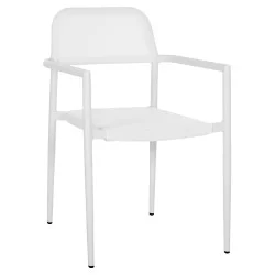 ΠΟΛΥΘΡΟΝΑ ΑΛΟΥΜΙΝΙΟΥ RONNY HM5998.02 ΛΕΥΚΟΣ ΣΚΕΛΕΤΟΣ & ΛΕΥΚΟ TEXTILENE 53x51x80Υεκ.