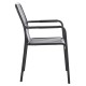 ΠΟΛΥΘΡΟΝΑ ΑΛΟΥΜΙΝΙΟΥ RACHEL HM6088.10 ΑΝΘΡΑΚΙ 63x58x85Υεκ.
