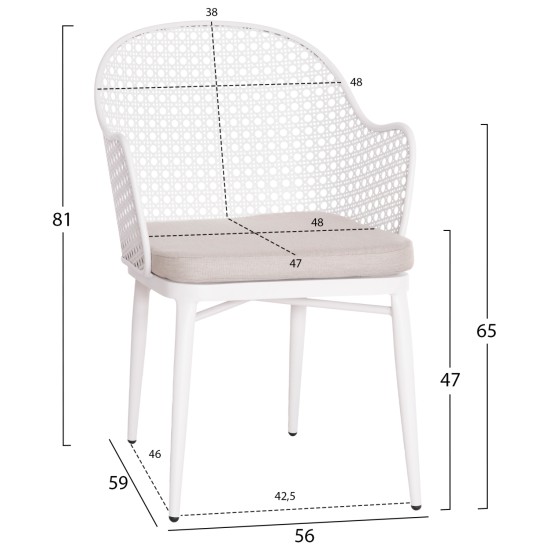 ΠΟΛΥΘΡΟΝΑ ΑΛΟΥΜΙΝΙΟΥ OREGO HM6268.02 ΛΕΥΚΗ-ΜΑΞΙΛΑΡΙ ΑΝΟΙΧΤΟ ΓΚΡΙ 56x59x81Υεκ. ΠΟΛΥΘΡΟΝΑ ΑΛΟΥΜΙΝΙΟΥ OREGO HM6268.02 ΛΕΥΚΗ-ΜΑΞΙΛΑΡΙ ΑΝΟΙΧΤΟ ΓΚΡΙ 56x59x81Υεκ.