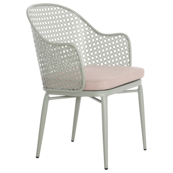 ΠΟΛΥΘΡΟΝΑ ΑΛΟΥΜΙΝΙΟΥ OREGO HM6268.06 ΦΥΣΤΙΚΙ-ΜΑΞΙΛΑΡΙ ΜΠΕΖ 56x59x81Υεκ.