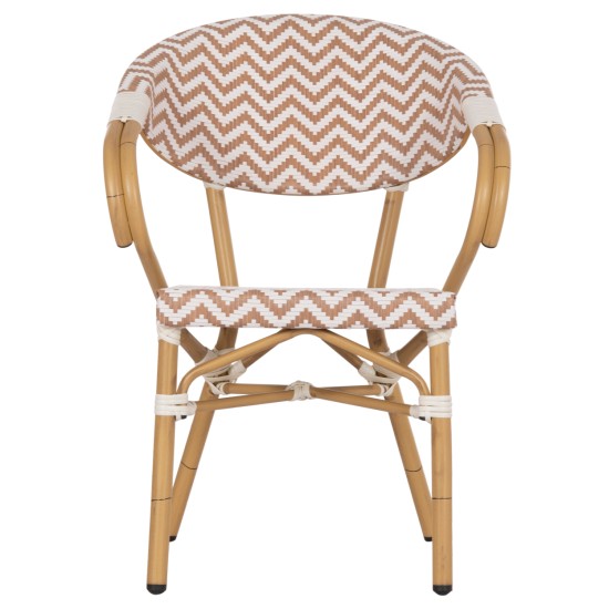 ΠΟΛΥΘΡΟΝΑ BAMBOO LOOK HM5861.03 ΚΑΦΕ-ΛΕΥΚΟ 58.5x58x82Υεκ.