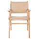 ΠΟΛΥΘΡΟΝΑ ΕΣΩΤ. ΧΩΡΟΥ HM9331.01 IGNACIO RUBBERWOOD-ΣΧΟΙΝΙ 61x56x83Υεκ.