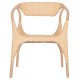 ΠΟΛΥΘΡΟΝΑ GABE ΕΣΩΤ.ΧΩΡΩΝ HM9956.01 ΦΥΣΙΚΟ RATTAN 62x60x79Υεκ.