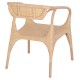 ΠΟΛΥΘΡΟΝΑ GABE ΕΣΩΤ.ΧΩΡΩΝ HM9956.01 ΦΥΣΙΚΟ RATTAN 62x60x79Υεκ.