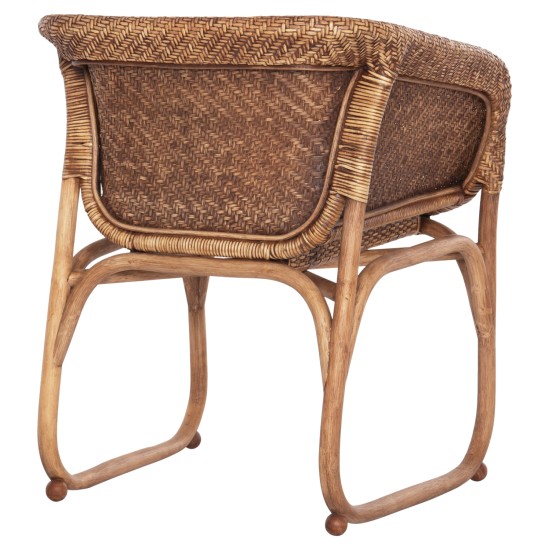 ΠΟΛΥΘΡΟΝΑ ΕΣΩΤ.ΧΩΡΩΝ TUCKET HM9958.02 ΦΥΣΙΚΟ RATTAN-ΚΑΡΥΔΙ ΧΡΩΜΑ 63x60x77Υεκ
