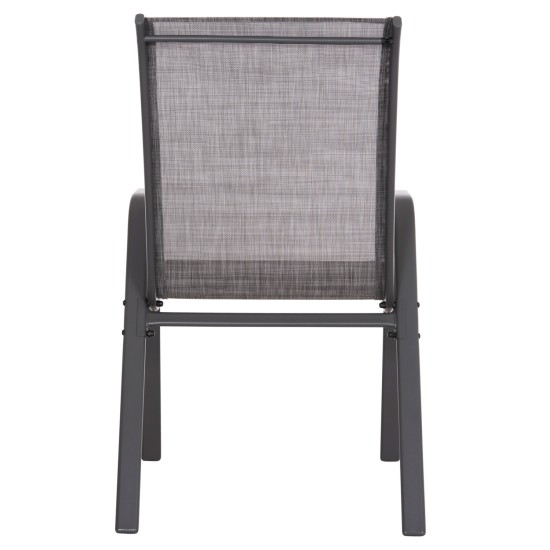 ΠΟΛΥΘΡΟΝΑ ΕΞ.ΧΩΡΟΥ LEON HM5000.41 ΜΕΤΑΛΛΙΚΗ ΓΚΡΙ K/D- ΣΕΤ 4 ΤΜΧ-55x70x91Υεκ.