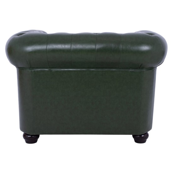 ΠΟΛΥΘΡΟΝΑ T.CHESTERFIELD POLINA HM3011.08 PU ΚΥΠΑΡΙΣΣΙ 106x87x70Y εκ.