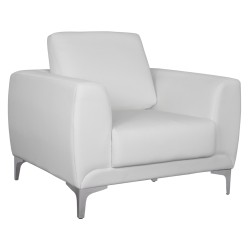 ΠΟΛΥΘΡΟΝΑ KENZIE HM3121.12 ΜΕ ΛΕΥΚΟ PU 89x81x81 εκ.