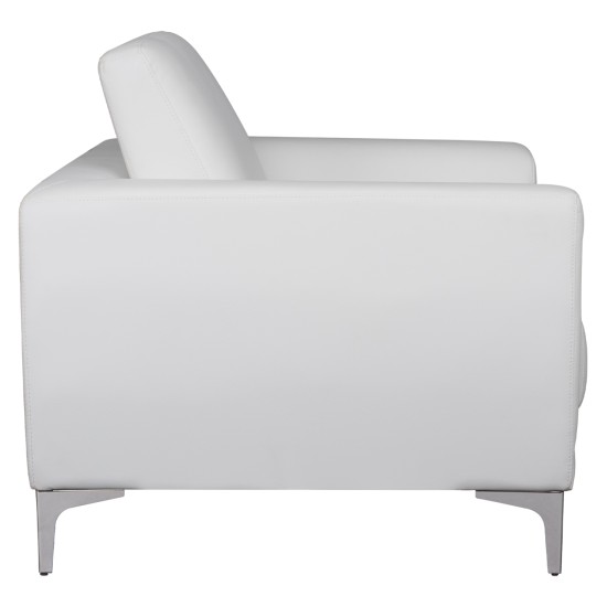 ΠΟΛΥΘΡΟΝΑ KENZIE HM3121.12 ΜΕ ΛΕΥΚΟ PU 89x81x81 εκ.