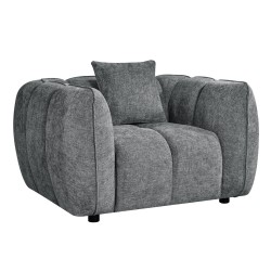 ΠΟΛΥΘΡΟΝΑ LYKKE HM3325.01 ΓΚΡΙ ΥΦΑΣΜΑ 119x89x70Υεκ