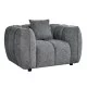 ΠΟΛΥΘΡΟΝΑ LYKKE HM3325.01 ΓΚΡΙ ΥΦΑΣΜΑ 119x89x70Υεκ