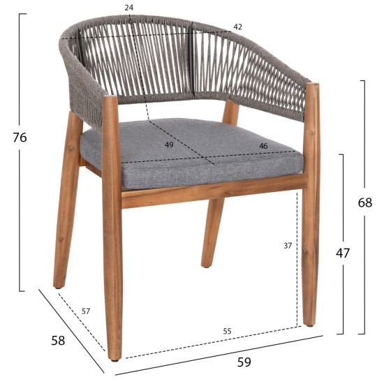 ΠΟΛΥΘΡΟΝΑ NAVAN HM6135.01 ΞΥΛΟ ΑΚΑΚΙΑΣ ΦΥΣΙΚΟ-ΣΧΟΙΝΙ NYLON ΓΚΡΙ 59x58x76Υεκ. ΠΟΛΥΘΡΟΝΑ NAVAN HM6135.01 ΞΥΛΟ ΑΚΑΚΙΑΣ ΦΥΣΙΚΟ-ΣΧΟΙΝΙ NYLON ΓΚΡΙ 59x58x76Υεκ.