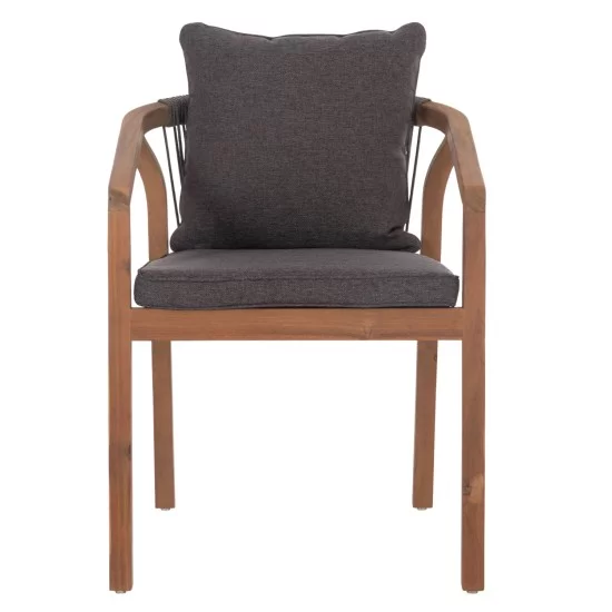 ΠΟΛΥΘΡΟΝΑ CONTREL HM6244.02 ΞΥΛΟ ΑΚΑΚΙΑΣ ΦΥΣΙΚΟ-ΣΧΟΙΝΙ & ΜΑΞΙΛΑΡΙΑ ΓΚΡΙ 58x60x74Υεκ.