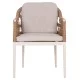 ΠΟΛΥΘΡΟΝΑ BOXER HM6556.02 ΑΛΟΥΜΙΝΙΟ & OLEFIN ΜΠΕΖ-TWIST WICKER 58x60x80Yεκ