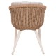 ΠΟΛΥΘΡΟΝΑ VICTUS HM6559.02 ΑΛΟΥΜΙΝΙΟ & OLEFIN ΜΠΕΖ-TWIST WICKER 60x62x76Yεκ