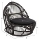 ΠΟΛΥΘΡΟΝΑ ENTROPY HM9840.03 ΦΥΣΙΚΟ RATTAN ΜΕ ΜΑΞΙΛΑΡΙ-ΜΑΥΡΟ 80x97x85Υεκ.