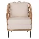 ΠΟΛΥΘΡΟΝΑ RINGER HM9341 ΑΠΟ RATTAN-ΜΕΤΑΛΛΟ ΦΥΣΙΚΟ ΧΡΩΜΑ 65x69x86Y εκ.