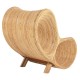 ΠΟΛΥΘΡΟΝΑ CURVY LOUNGE HM9645.01 ΑΠΟ RATTAN ΣΕ ΦΥΣΙΚΗ ΑΠΟΧΡΩΣΗ 63x128x97Y εκ.