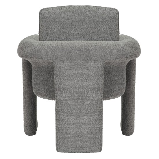 ΠΟΛΥΘΡΟΝΑ CRUSHER HM9681.01 ΓΚΡΙ ΜΠΟΥΚΛΕ ΥΦΑΣΜΑ-ΜΕΤΑΛΛΙΚΟΣ ΣΚΕΛΕΤΟΣ 82x78x87Υεκ.