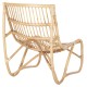 ΠΟΛΥΘΡΟΝΑ GRINN HM9815.01 ΡΑΒΔΟΙ RATTAN ΣΕ ΦΥΣΙΚΟ 56,5x73,5x79,5Υ εκ.
