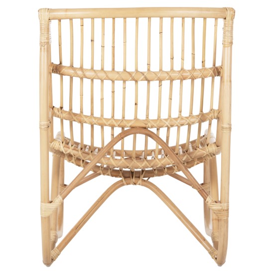 ΠΟΛΥΘΡΟΝΑ GRINN HM9815.01 ΡΑΒΔΟΙ RATTAN ΣΕ ΦΥΣΙΚΟ 56,5x73,5x79,5Υ εκ.