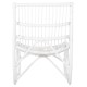 ΠΟΛΥΘΡΟΝΑ GRINN HM9815.03 ΡΑΒΔΟΙ RATTAN ΣΕ ΛΕΥΚΟ 56,5x73,5x79,5Υ εκ.