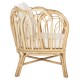 ΠΟΛΥΘΡΟΝΑ ESTOR HM9817 RATTAN ΣΕ ΦΥΣΙΚΟ-ΛΕΥΚΟ ΜΑΞΙΛΑΡΙ 78x75x92Υ εκ.