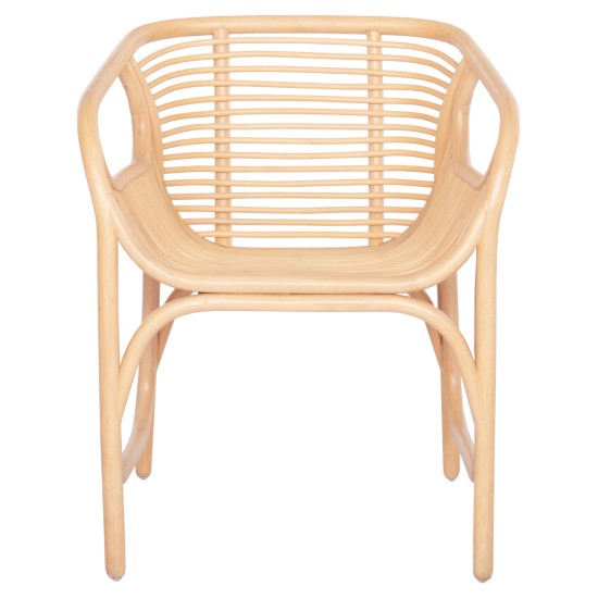 ΠΟΛΥΘΡΟΝΑ MEL ΕΣΩΤ. ΧΩΡΩΝ HM9954.01 ΦΥΣΙΚΟ RATTAN 62x57,5x79,5Υεκ.