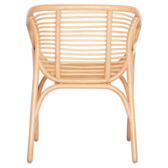 ΠΟΛΥΘΡΟΝΑ MEL ΕΣΩΤ. ΧΩΡΩΝ HM9954.01 ΦΥΣΙΚΟ RATTAN 62x57,5x79,5Υεκ.