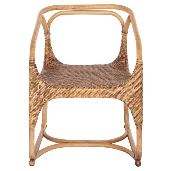 ΠΟΛΥΘΡΟΝΑ RELIK ΕΣΩΤ. ΧΩΡΩΝ HM9955.02 ΦΥΣΙΚΟ RATTAN-ΚΑΡΥΔΙ ΧΡΩΜΑ 60x57x79Υεκ.