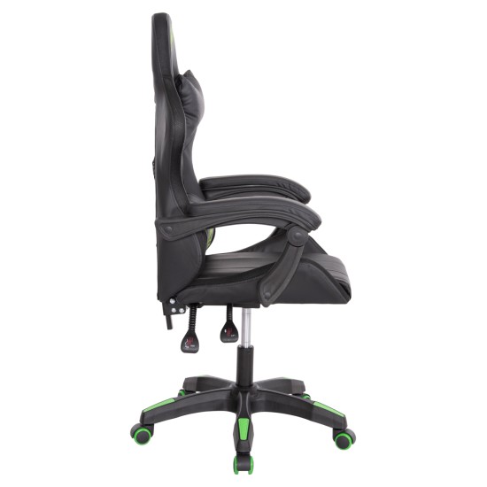 ΠΟΛΥΘΡΟΝΑ GAMING DARREN HM1203.03 ΜΑΥΡΟ-ΠΡΑΣΙΝΟ PVC & NYLON 58.5x100x120Υεκ. ΠΟΛΥΘΡΟΝΑ GAMING DARREN HM1203.03 ΜΑΥΡΟ-ΠΡΑΣΙΝΟ PVC & NYLON 58.5x100x120Υεκ.