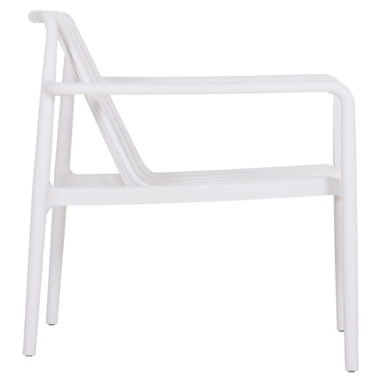 ΠΟΛΥΘΡΟΝΑ LOUNGE ΕΞΩΤ.ΧΩΡΟΥ MALEN HM6626.01 ΛΕΥΚΟ ΠΟΛΥΠΡΟΠΥΛΕΝΙΟ 67x75x75Υεκ