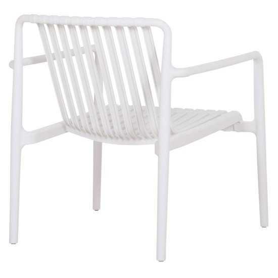 ΠΟΛΥΘΡΟΝΑ LOUNGE ΕΞΩΤ.ΧΩΡΟΥ MALEN HM6626.01 ΛΕΥΚΟ ΠΟΛΥΠΡΟΠΥΛΕΝΙΟ 67x75x75Υεκ