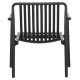 ΠΟΛΥΘΡΟΝΑ LOUNGE ΕΞΩΤ.ΧΩΡΟΥ MALEN HM6626.02 ΜΑΥΡΟ ΠΟΛΥΠΡΟΠΥΛΕΝΙΟ 67x75x75Υεκ