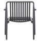 ΠΟΛΥΘΡΟΝΑ LOUNGE ΕΞΩΤ.ΧΩΡΟΥ MALEN HM6626.03 ΓΚΡΙ ΠΟΛΥΠΡΟΠΥΛΕΝΙΟ 67x75x75Υεκ