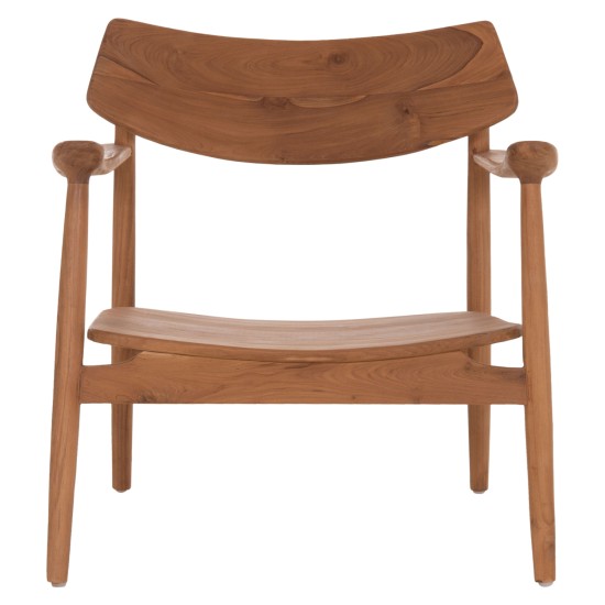 ΠΟΛΥΘΡΟΝΑ LOUNGE RANGER HM18255.01 ΞΥΛΟ TEAK ΣΕ ΦΥΣΙΚΟ 70x73x73Υεκ.