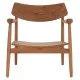 ΠΟΛΥΘΡΟΝΑ LOUNGE RANGER HM18255.01 ΞΥΛΟ TEAK ΣΕ ΦΥΣΙΚΟ 70x73x73Υεκ.