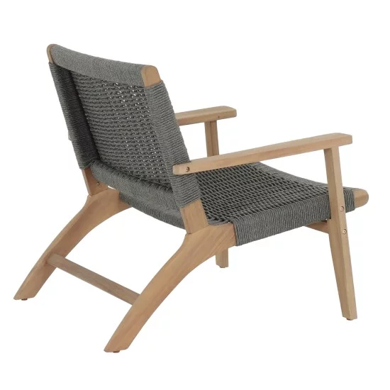 ΠΟΛΥΘΡΟΝΑ LOUNGE MONTER HM6241.02 ΞΥΛΟ ΑΚΑΚΙΑΣ ΦΥΣΙΚΟ-ΣΧΟΙΝΙ ΓΚΡΙ 78x62x67Υεκ