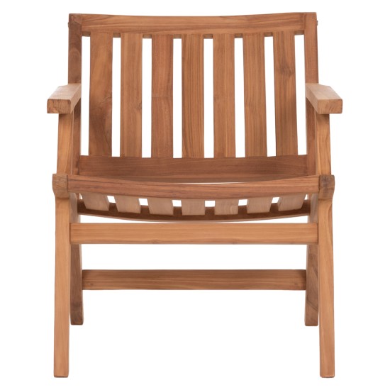 ΠΟΛΥΘΡΟΝΑ LOUNGE ARANIA HM6617 ΞΥΛΟ TEAK ΣΕ ΦΥΣΙΚΟ 59x65x69Υεκ.
